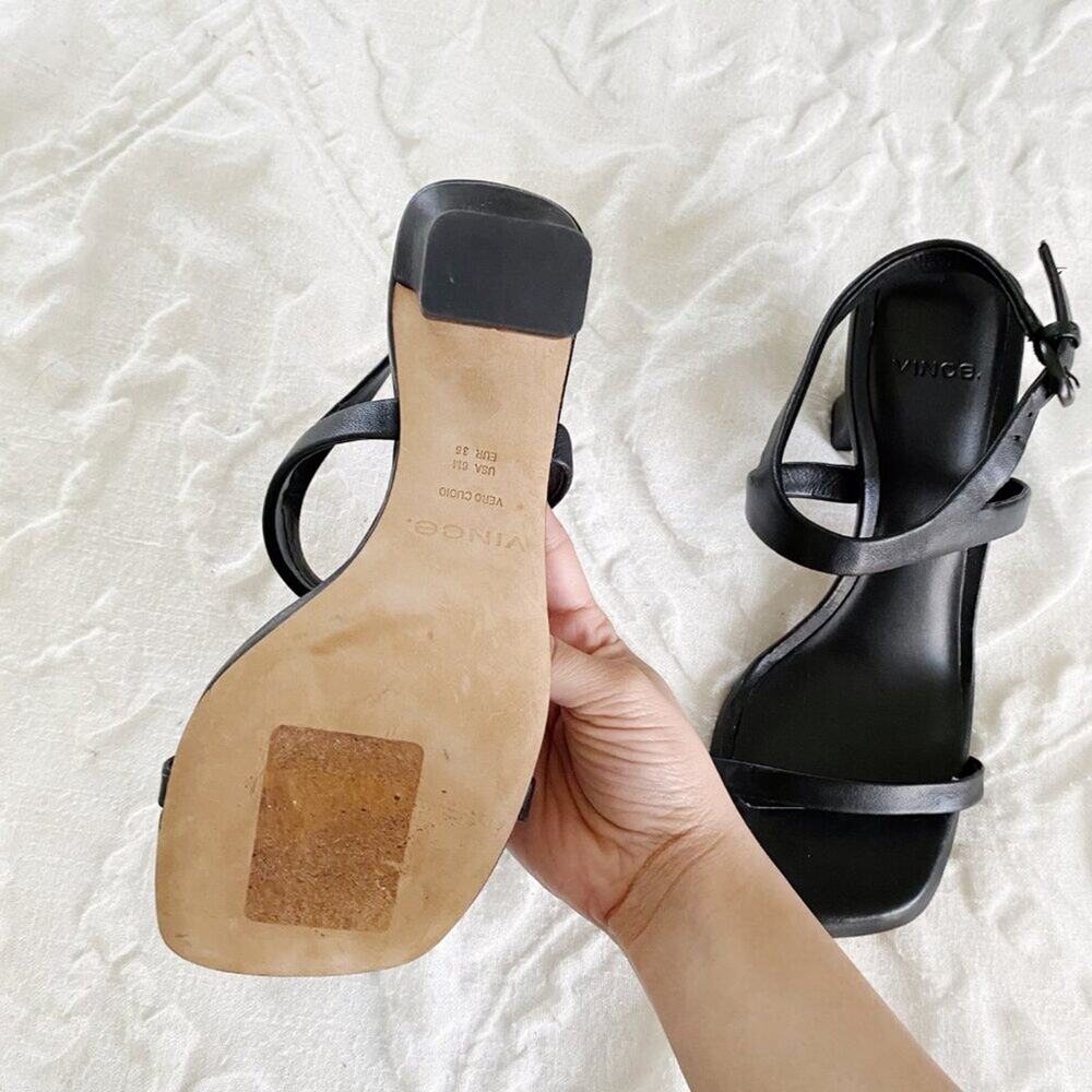 VINCE Luella Ankle Strap Sandal Size 6M - Picture 9 of 10